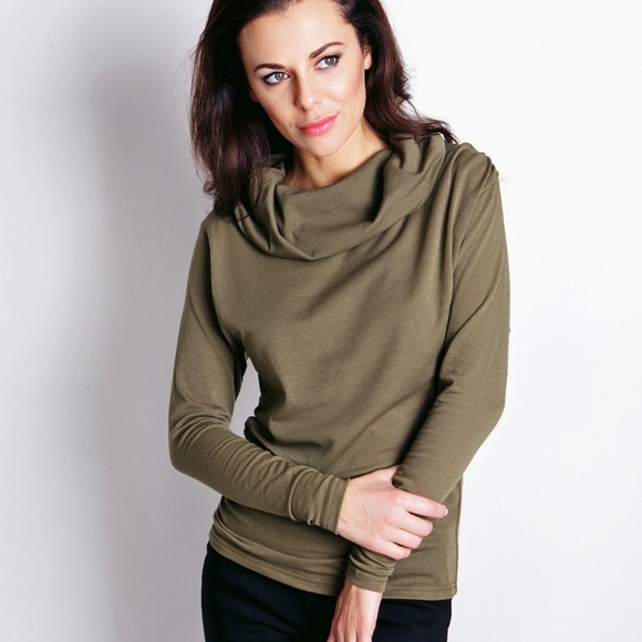 LONG SLEEVE LIGHT JUMPER STRETCH MADE IN EUROPE - Picture 2 of 4